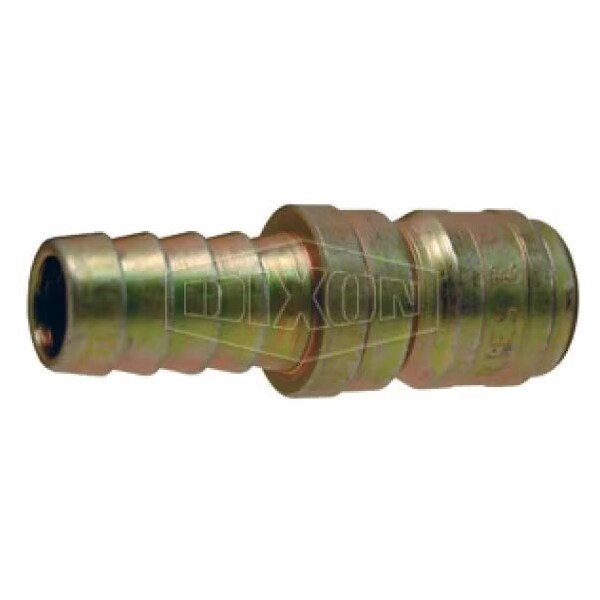 E Series Straight Through Interchange Quick-Connect Plug, 3/4 in Nominal, Hose Barb, Steel, Domestic