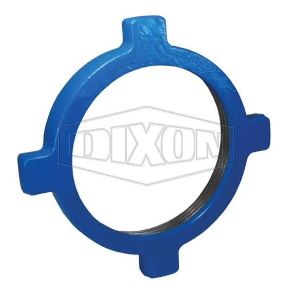 FIG 100 1 pc Wing Hammer Union Nut, Female ACME Thread, 6 in Thread, 2-3/16 in H, Forged Steel