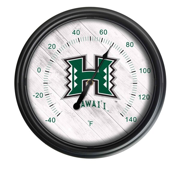 University of Hawaii Indoor/Outdoor LED Thermometer