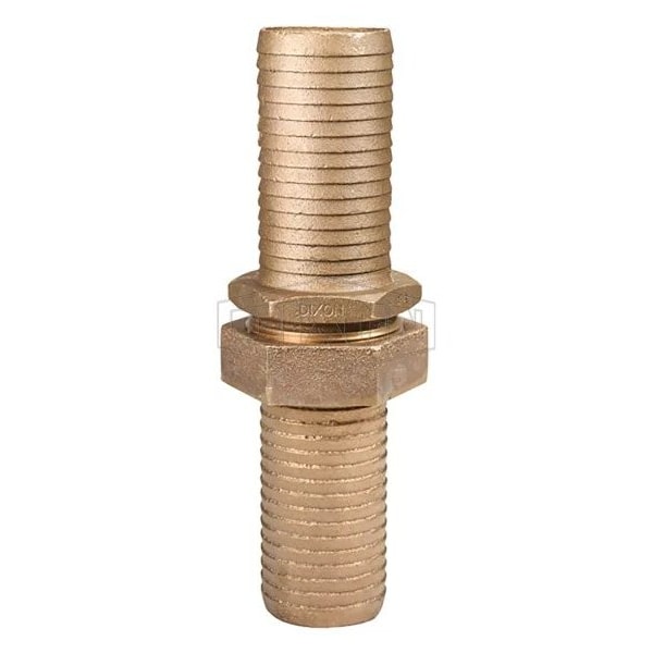 Long Shank Coupling, 2-1/2 in Nominal, NST x Hose End Style, Domestic