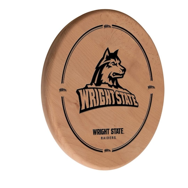 Wright State University 13" Laser Engraved Solid Wood Sign