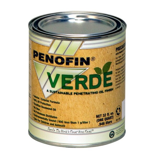 1 Qt Cedar Verde Odorless Zero VOC Interior/Exterior Stain