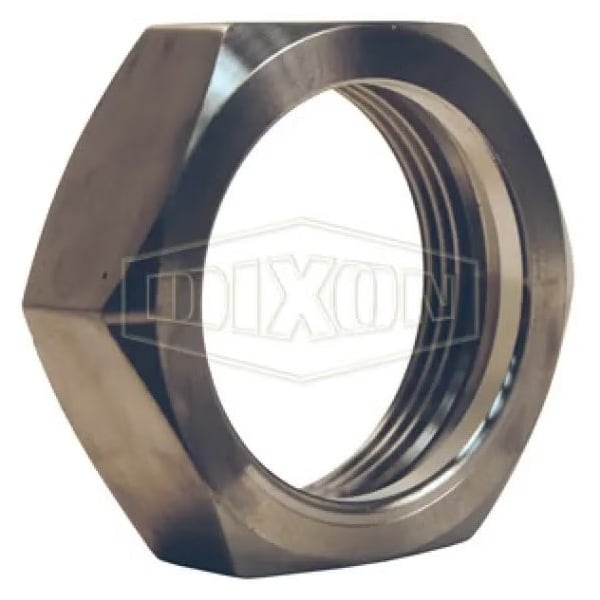 13 H Internal Expansion Threaded Hex Nut, Bevel Seat, 304 SS, Domestic