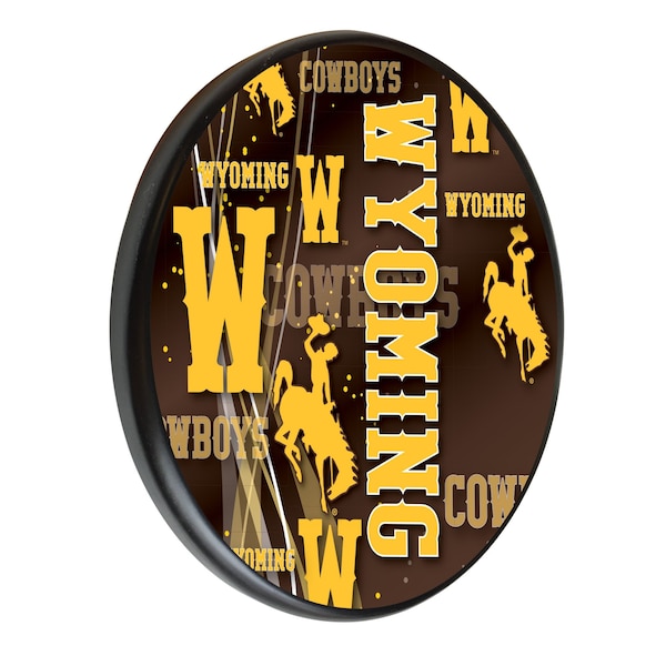 University of Wyoming 13" Solid Wood Sign