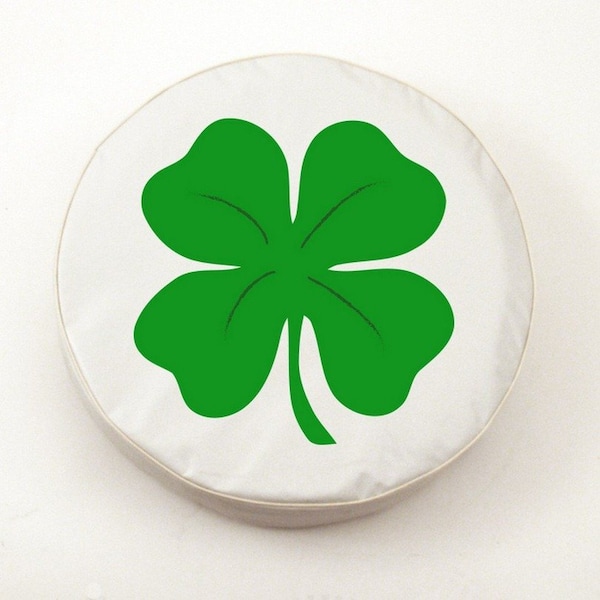 21-1/2" x 8" 4-Leaf Clover Tire Cover