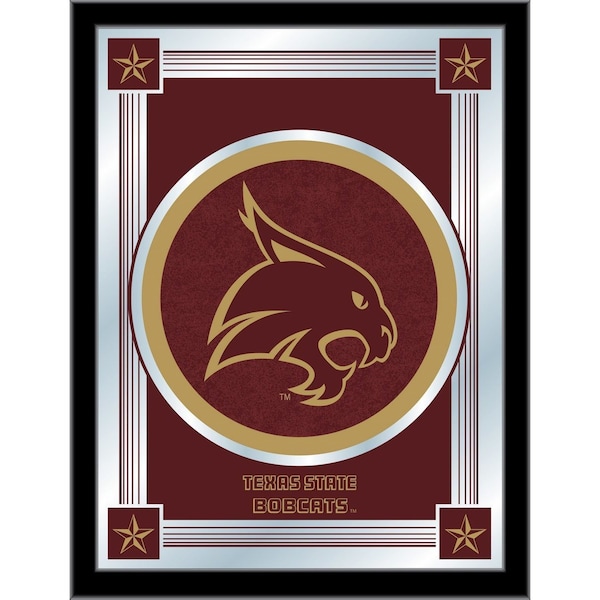 Texas State 17" x 22" Logo Mirror