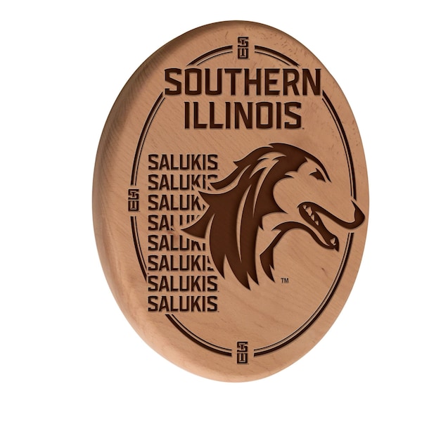Southern Illinois University 13" Laser Engraved Solid Wood Sign
