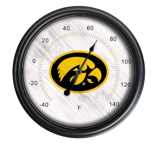 University of Iowa Indoor/Outdoor LED Thermometer