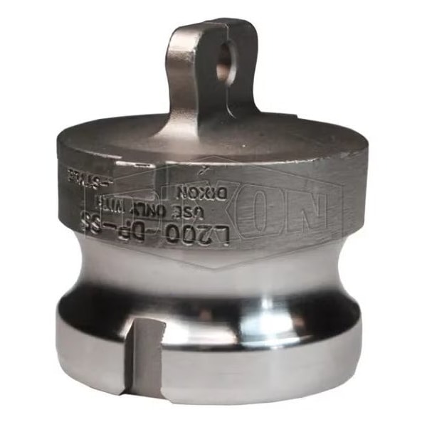 Vent-Lock Type DP Cam and Groove Dust Plug, 1-1/2 in Nominal, 316 SSss Steel