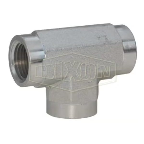 Pipe Tee, 3/4-14 Nominal, FNPT, Steel, Domestic