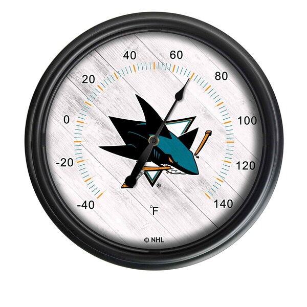 San Jose Sharks Indoor/Outdoor LED Thermometer