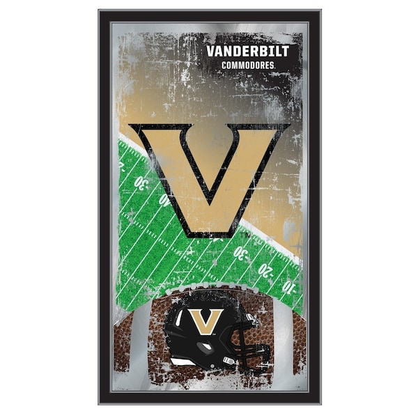 Vanderbilt 15" x 26" Football Mirror