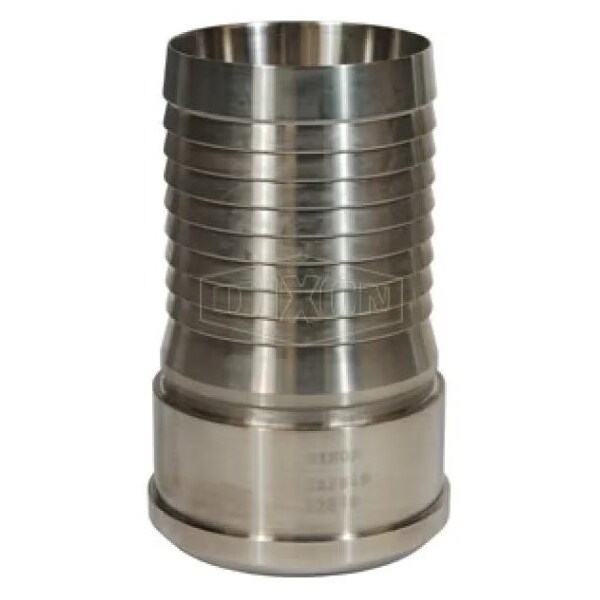 Internal Expansion Sanitary Stem, 3 in Nominal, Female Beveled Seat End Style, 304 SS, Domestic