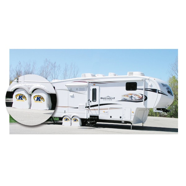 21-1/2" x 8" Kent State Tire Shade