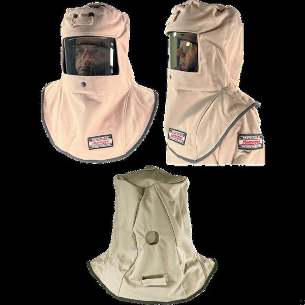 40Cal Arc Flash Hood:Snap:ClearLens