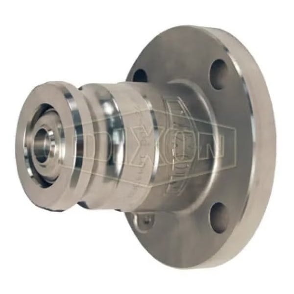 DBAF73200 Type AF Bayloc Cam and Groove Adapter, Dry Disconnect Male Adapter x 150 lb ASA Flange End