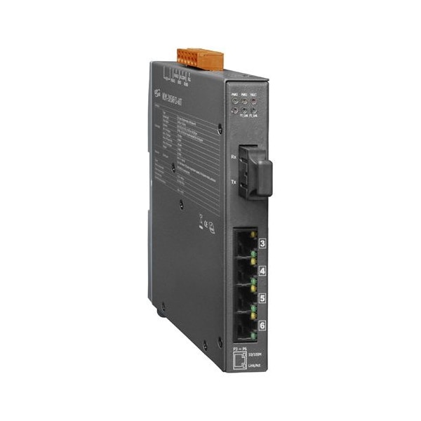 4-port 10/100 Mbps Ethernet with 1 Fiber Port Switch, NSM205AFCS60T