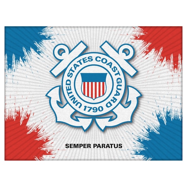 United States Coast Guard 15"x20" Canvas Wall Art