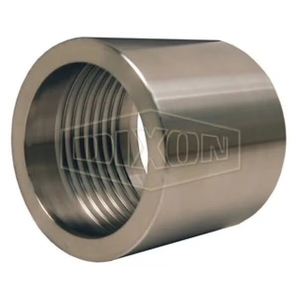 Sanitary Crimp Ferrule, 3 ID x 3-44/64 to 3-47/64 OD in Nominal, Hose, 304 SS, Domestic