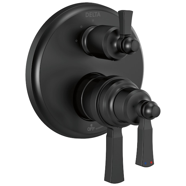 2-Handle Monitor 17T Series Valve Trim With 6 Setting Diverter