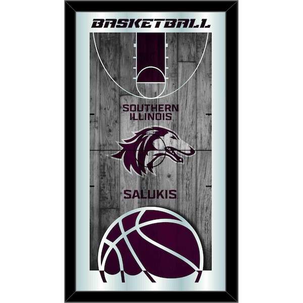 Southern Illinois University 15" x 26" Basketball Mirror