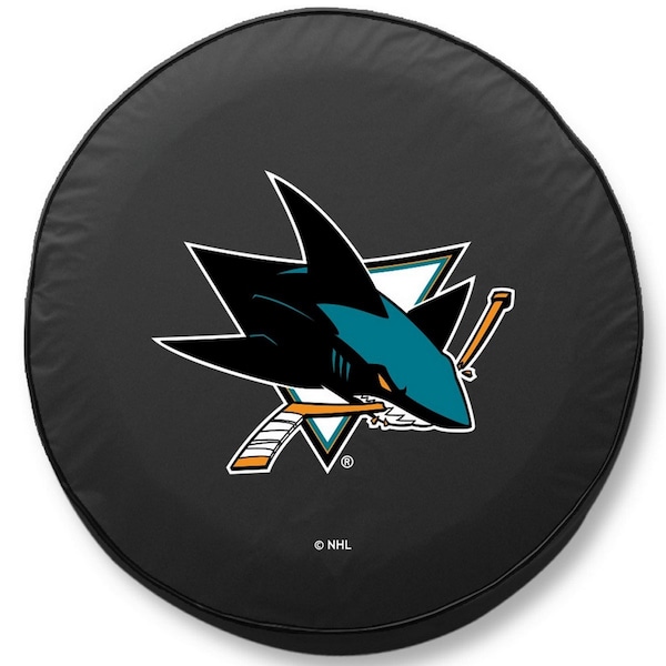 21 1/2 x 8 San Jose Sharks Tire Cover
