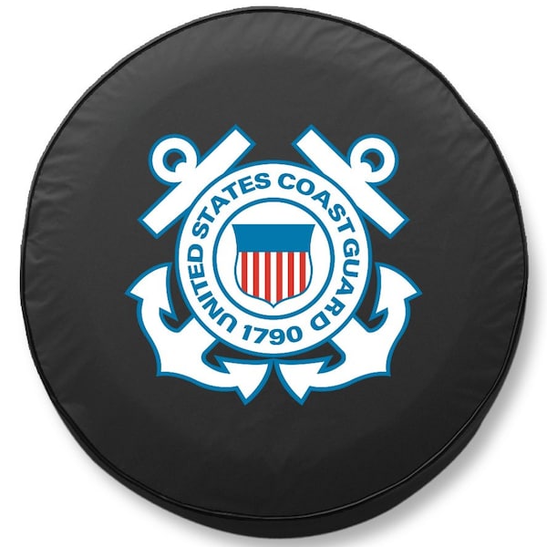 21 1/2 x 8 U.S. Coast Guard Tire Cover
