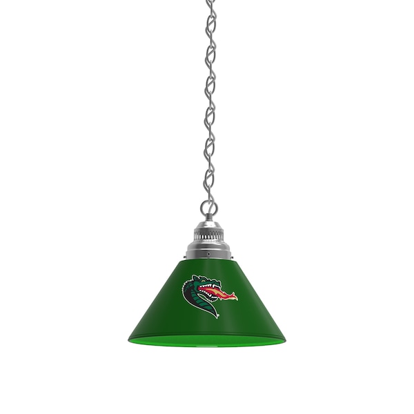 UAB Pendant Light, Chrome Fixture