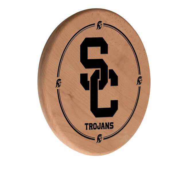 University of Southern California 13" Laser Engraved Solid Wood Sign
