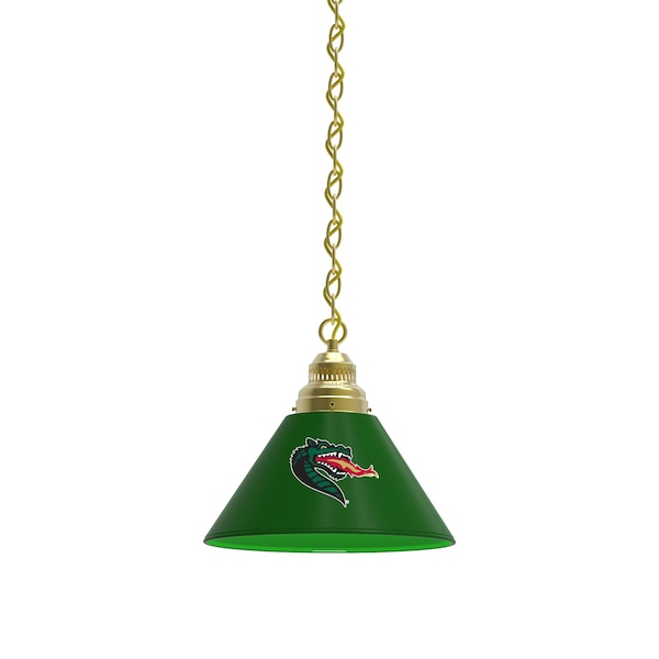 UAB Pendant Light, Brass Fixture