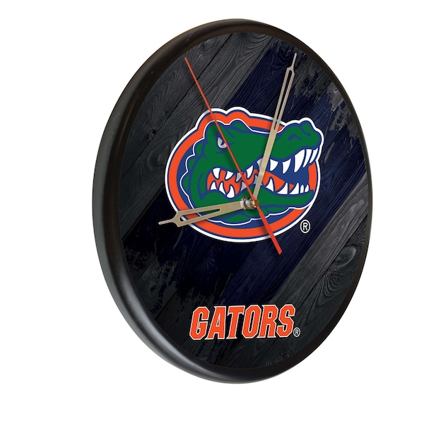 University of Florida 13" Solid Wood Clock