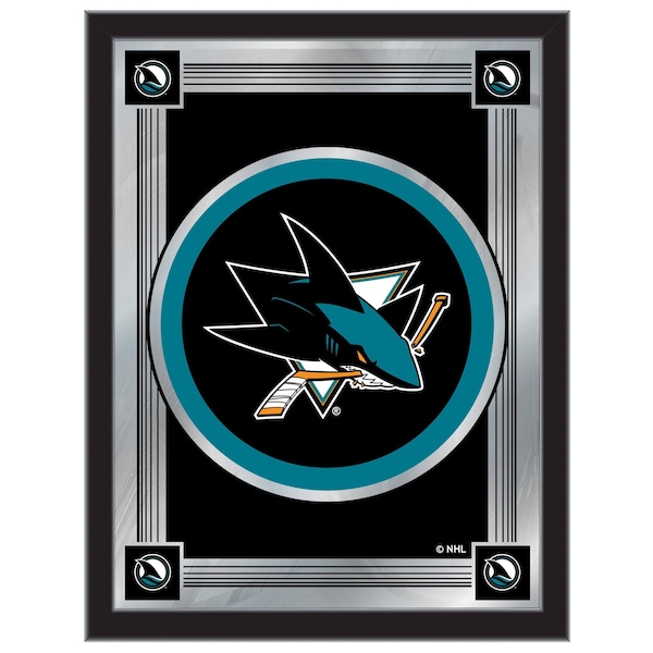 San Jose Sharks 17" x 22" Logo Mirror