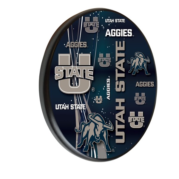 Utah State University 13" Solid Wood Sign