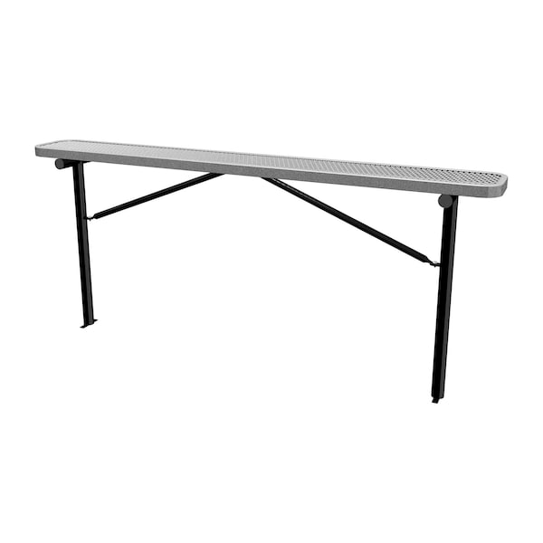Bench w/o Back, Ingroud Mount, 8ft, Granite