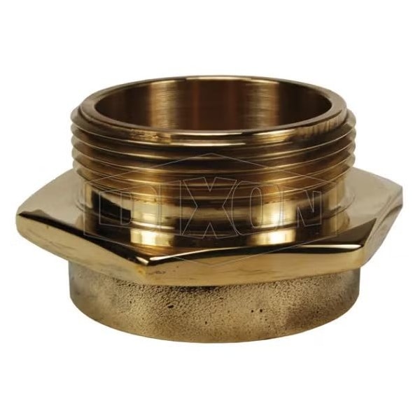 Open Snoot Outlet, 3 x 2-1/2 in Nominal, FNPT x Male NH NST End Style, Brass, Domestic