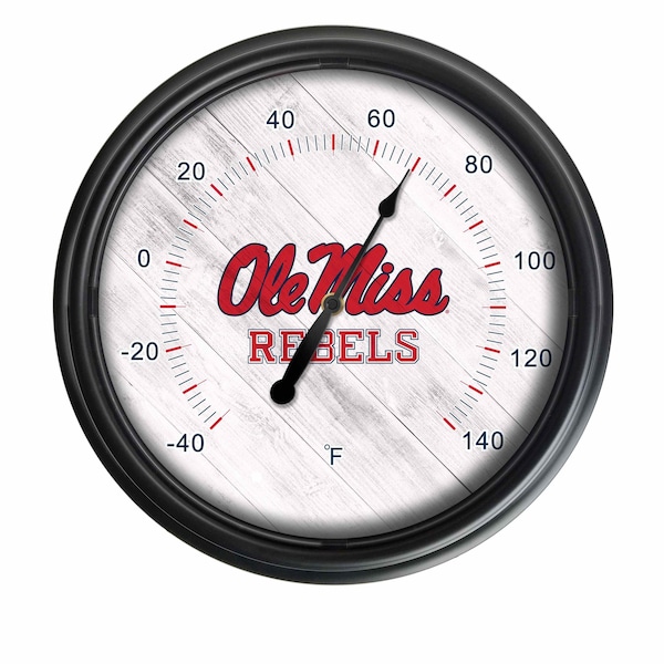 University of Mississippi Indoor/Outdoor LED Thermometer