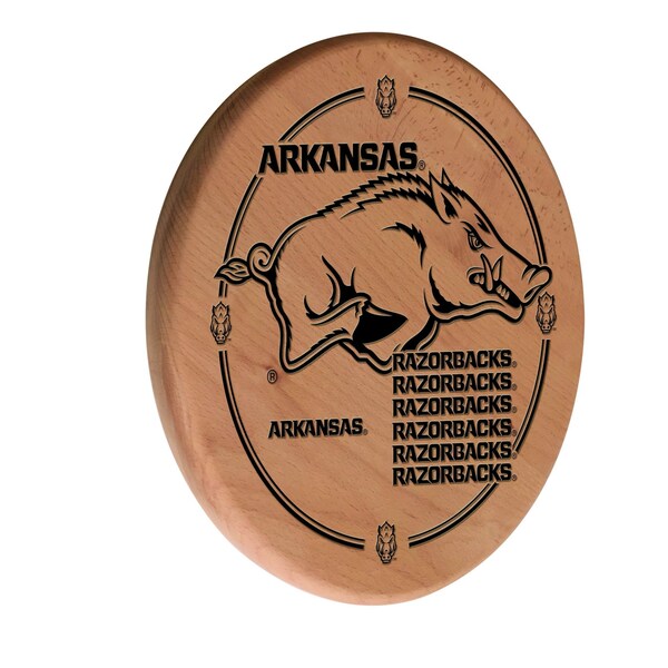 University of Arkansas 13" Laser Engraved Solid Wood Sign