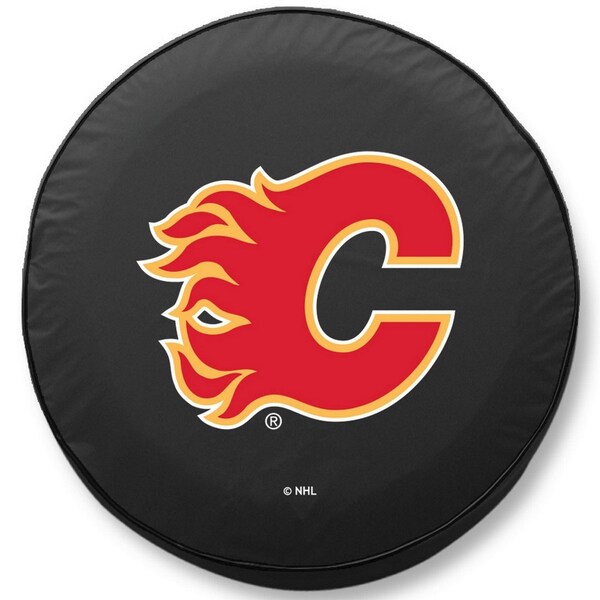 21 1/2 x 8 Calgary Flames Tire Cover