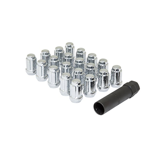 5 Lug Kit 716 x 20 Thread Size 60 Degree Conical Spline Drive Spline Drive Acorn