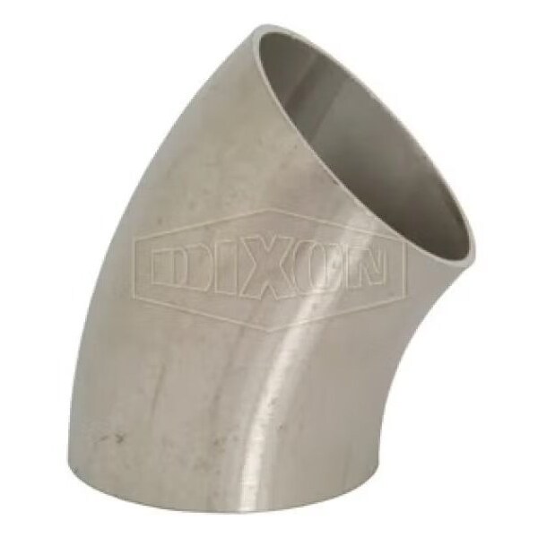 Weld Elbow, Series: B2WK, Fitting/Connector Type: 45 deg Elbow, 6 in Nominal Size, 0.109 in Thicknes