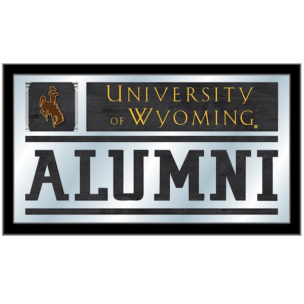 Wyoming 26" x 15" Alumni Mirror
