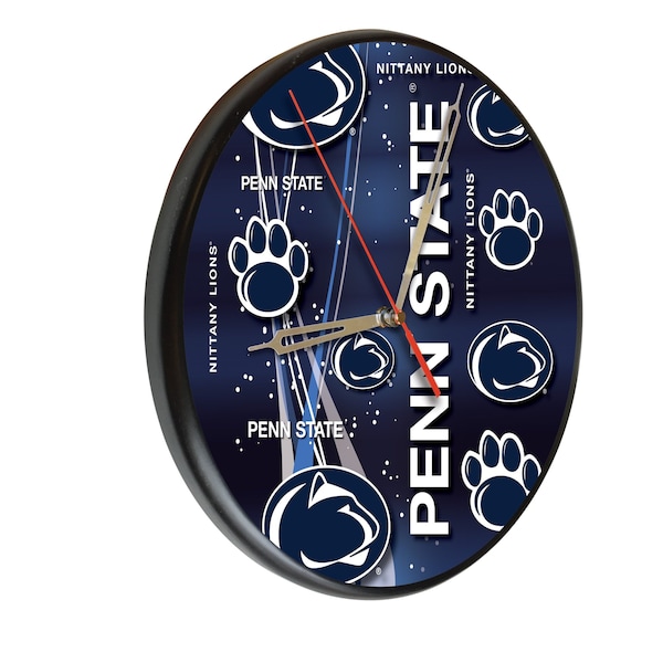 Pennsylvania State University 13" Solid Wood Clock