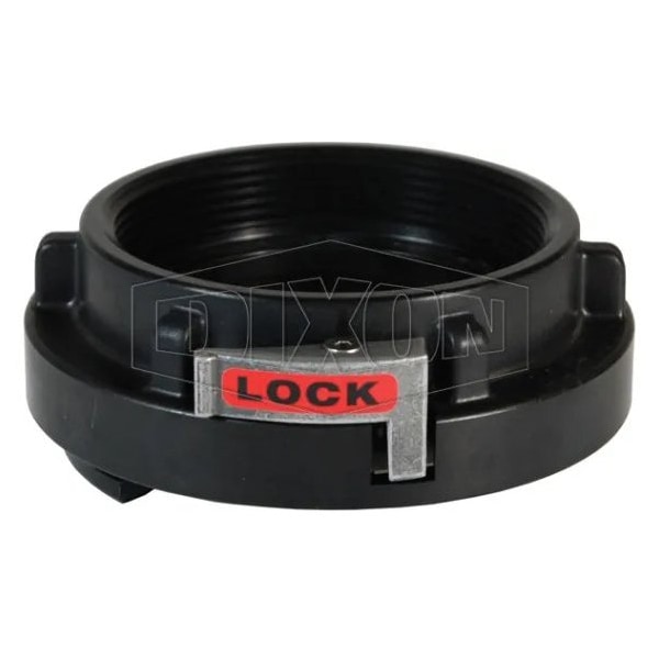 Rocker Lug Female Adapter with Buna-N Gasket, 6 in, Storz x FNPT Rigid, 70DegF