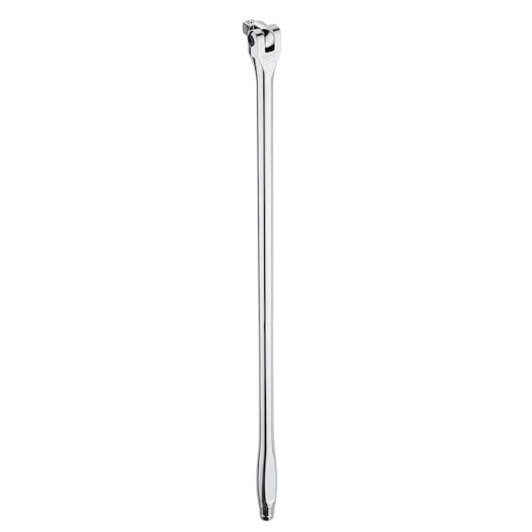 1/2" Drive Breaker Bar, 24" L, Chrome