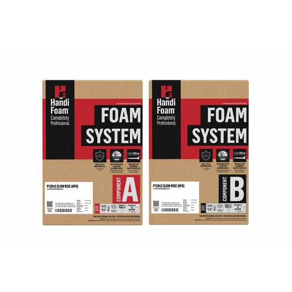 Spray Foam Kit, 2-41 HandiFoam Slow Rise