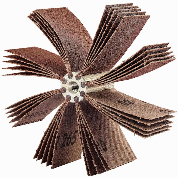 Plain Flap B-8 Bore Polisher 4-3/4x1-1/2