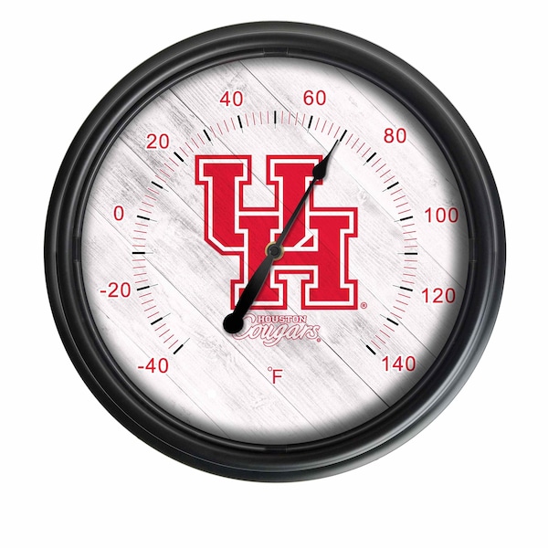 University of Houston Indoor/Outdoor LED Thermometer