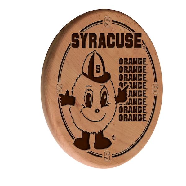 Syracuse University 13" Laser Engraved Solid Wood Sign