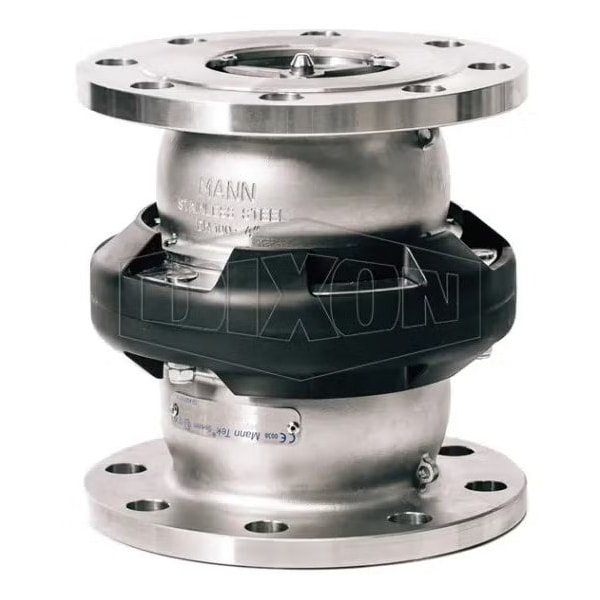 Mann-Tek by Safety Break-Away Coupling, 4 in Nominal, Flange End Style, 316 SSss Steel