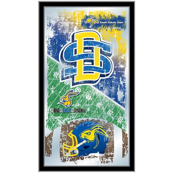 South Dakota State University 15" x 26" Football Mirror